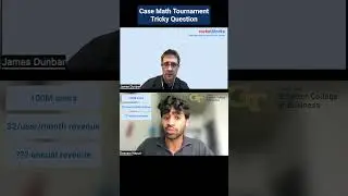 Mental math tournament: tricky question (ft. Rotman MBA, Georgia Tech MBA, UMass, MBA) #shorts