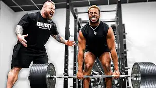 EDDIE HALL GIVES ME HIS 500KG DEADLIFT SECRETS...