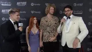 Hasan and Ludwig Red Carpet Highlights at the Streamer Awards 2023