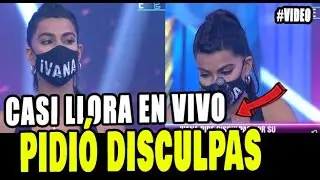 EEG: IVANA YTURBE PIDIÓ DISCULPAS EN VIVO POR NO RESPETAR AISLAMIENTO
