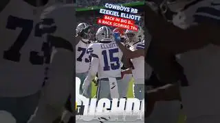 EZEKIEL ELLIOTT ✭ #COWBOYS RB SCORES 1ST TOUCHDOWN SINCE DALLAS RETURN! 🔥 Beat Down #Browns 👀 #NFL