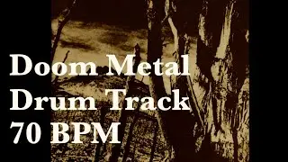 Doom metal / Stoner Rock / Sludge Metal Drum Track 70 bpm