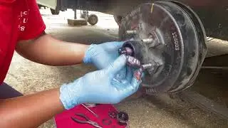 TRAILER WHEEL HUB & STUD REPLACEMENT