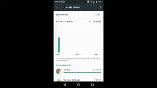 Como deshabilitar el uso de datos moviles en Android