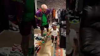 Baby yella told breezy “shut up pink hair n*gga” and bussed out dancing like he on “you got served”😂