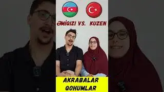 🇹🇷❣️🇦🇿 FAMILY - Azerbaijani Turkish Misunderstandings | Azerbaijan vs Türkiye Turkish 