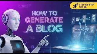 How to Generate a Blog in Seconds | AI Blog Generator Tutorial