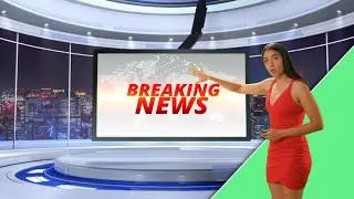 Remove Video Background in Capcut | Green Screen Remove | How to use green screen Video|News Studio