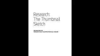 Thumbnail Sketching