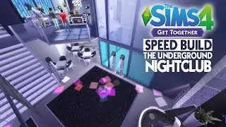 The Sims 4 Get Together - Speed Build - The Underground Nightclub