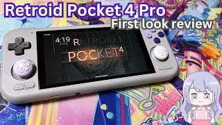 Retroid Pocket 4 Pro First look