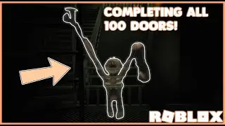 BEATING DOORS SOLO! (ROBLOX) *JUMPSCARE GALORE*