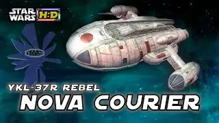 YKL-379 Nova Courier- Gallofree Yards' challenger to the YT-1300? |Star Wars Hyperspace Database