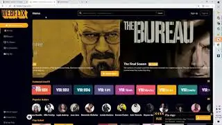 Make Website Like Netflix Hotstar || WebFlix - Movies TV Series Live TV Channels Script Download