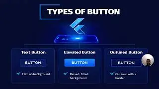 Flutter Buttons Tutorial for Beginners | All Button Types Explained