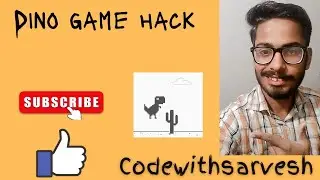 Dino game hack