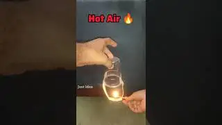 Hot Air flying 🔥🤯 #vigyan #experiment #ideas #virslshorts #vigyanrecharge
