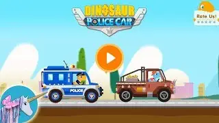 Dinosaur Police Car gameplay by Yateland