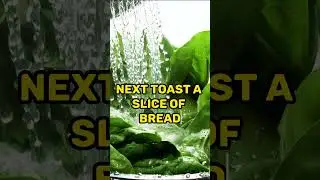 How to Make the Perfect Avocado Toast with Egg and Spinach in Minutes! #shorts #shortsfeed #food