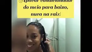 Como lavar o cabelo corretamente em casa.