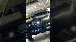 #fortuner #fortunerlover Custom Mini Projector Hyperion 💯