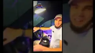 Ахмед напугал Гаджи своей ездой 😆😆 (видео моё)