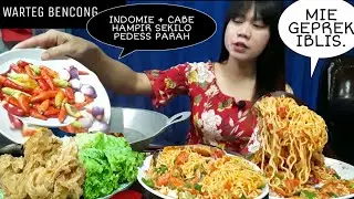 SADIS.!!MIE GEPREK SAMBEL BENCONG IBLIS