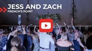 Jess and Zach's wedding at French's Point | Stockton Springs, Maine | Wedding DJ Gig Log