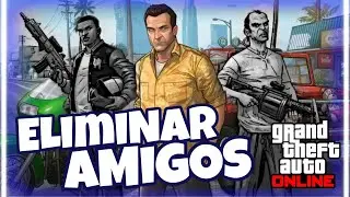 Como ELIMINAR AMIGOS EN GTA V ONLINE (Social Club) 2023