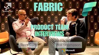 Reza Rad Interview with the Microsoft Fabric Team   Will Thompson