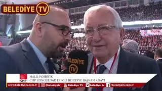 ZONGULDAK EREĞLİ BELEDİYE BAŞKAN ADAYI - HALİL POSBIYIK - CHP