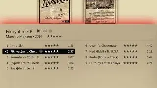 02 Maestro MaHzen - Fikriyatım ft. Checkmate