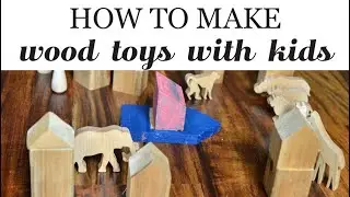 DIY Toy Wood Crafts With Kids