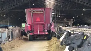 Intelligent Technology Modern Cow Milking Automatic Machine Hay Silage Feeding Tractor Smart Farming