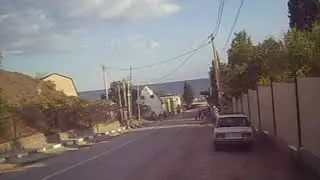 Крым идём по дороге СУДАК АЛУШТА