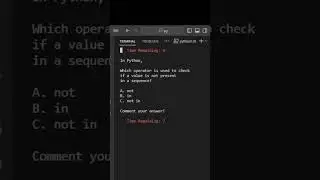 Python Quiz 42 