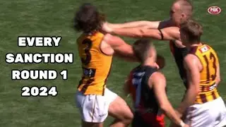 EVERY SINGLE SANCTION - AFL RD 1 2024
