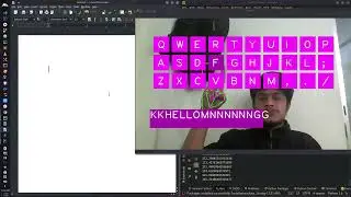 ⌨️Virtual Keyboard with Python & Mediapipe.⌨️