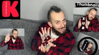 How to make YouTube Thumbnails on your phone.(Μικρογραφίες στο YouTube)