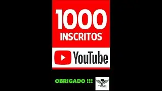 Homenagem aos 1000 inscritos do canal TPMF GAMING Obrigado!! #tpmfgaming #1000subscriber #humildade