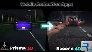 Recreating Prisma 3D Animations in Reconn 4D (Mobile 3D animation)