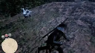 Толсторог Белый Рог Легендарные животные - Red Dead Online