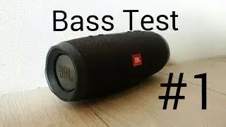 Jbl charge 3 bass test #1