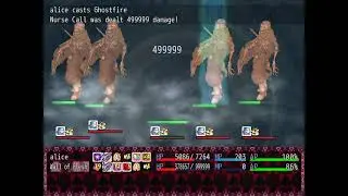 Black Souls 2 Nurse Call Fight SL1 Difficulty 9 Eng