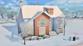 Base Game family home | Sims 4 speed build