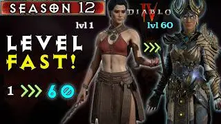 Level 1–60 FAST in Diablo 4 Season 12 (Best XP Methods)