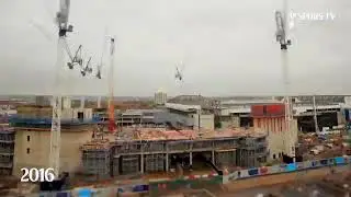 Строительство стадиона Тоттенхэм.