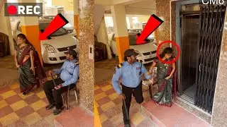 The liftman was spotted on camera | Awareness Video | Invisible Eye