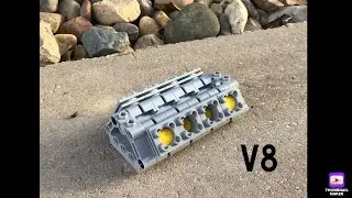 LEGO V8 ENGINE TUTORIAL!