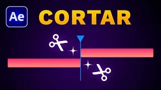 ✂️ How to CUT and TRIM a Layer in After Effects | 4 Shortcuts you must know
